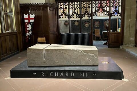 The resting place of King Richard III