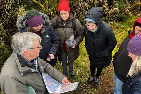 Enjoying the re-telling of the Battle of Ancrum Moor