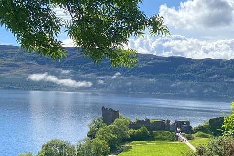 Urquhart Castle - the dramatic ruins of Urquhart Castle, perched on the edge of Loch Ness.