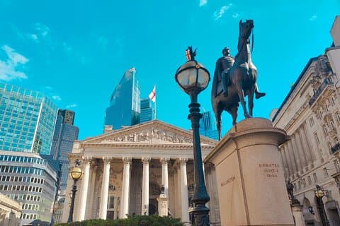 Duke Wellington at the Royal Exchange