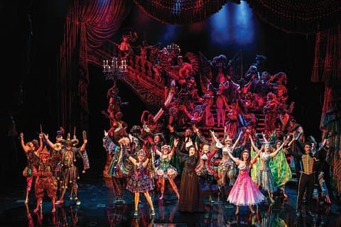 London Phantom of The Opera with Two Course Pre-Show Meal & Drink