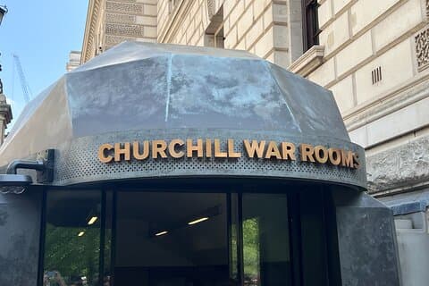 Main entrance to subterranean command center