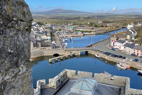 View from Castle Rushen