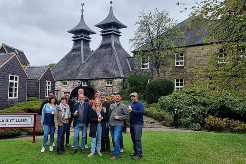 Checking out distilleries