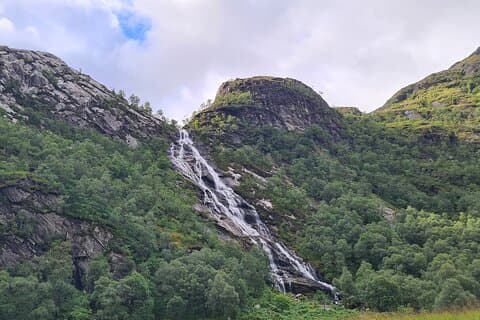 Steall Falls waterfall