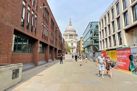 City of London Guided Tour : In German (2h)
