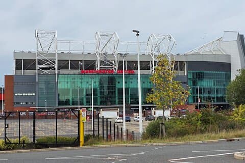 Iconic Manchester United Stadium