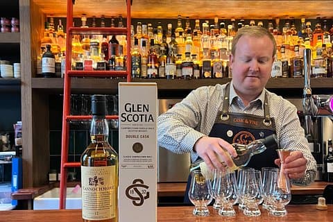 Our Edinburgh Old Town location has 200 different whiskies!