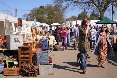 Ardingly Antique Fair - over 1700 stalls