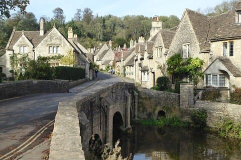 The picturesque village of Castle Combe