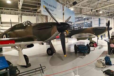 RAF Aircraft London Museum WW2 Private Car Hotel Pickup & Return