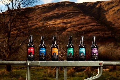 Fyne Ales Beer Flight