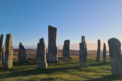 The stunning Calanais Standing Stones