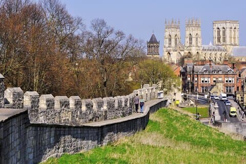 York's Iconic City Walls