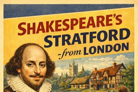 London to Stratford-upon-Avon: Direct Minibus Transfer