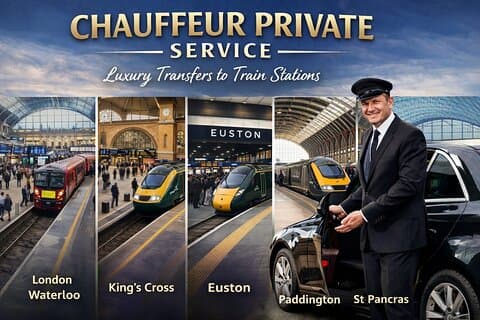 London Train Station and Hotel Private Transfer