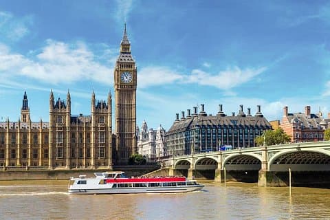 Thames Sightseeing Cruise from Westminster to Greenwich