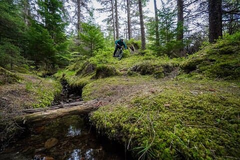 Unreal riding in Balquidder, at just one hour from Glasgow