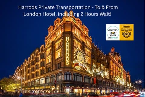 Harrods Chauffeur - To & From London Hotel Including 2H Wait