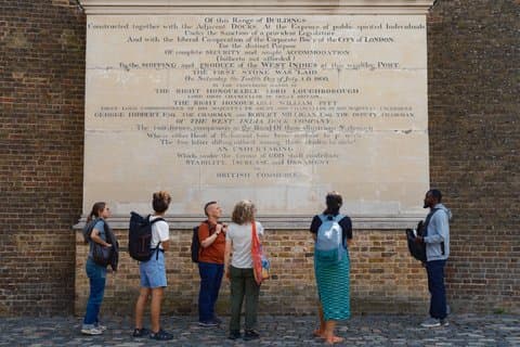 Canary Wharf Walking Tour: Untold Stories of London's Docklands
