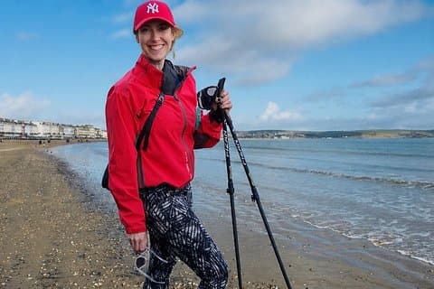 Nordic Walking Tour of Weymouth’s Iconic Landmarks
