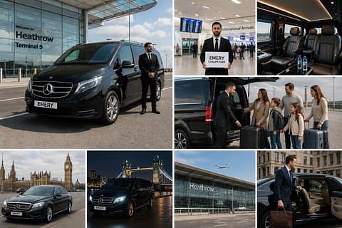 Private One-way Car Transfer from Heathrow to Central London