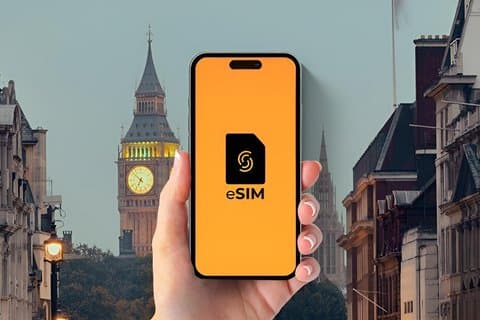 The United Kingdom: Instant UK Mobile Internet Access with eSIM