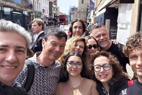Oxford University and City Walking Tour in Italian