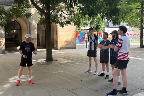 Gaz’s Manchester Football Running Tour
