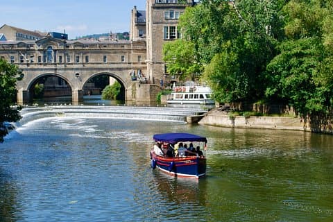 Scenic Cruise to Pulteney Weir aboard a Historic Royal Boat