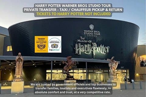Harry Potter Warner Bros Studio Transfer Only - Pickup Return