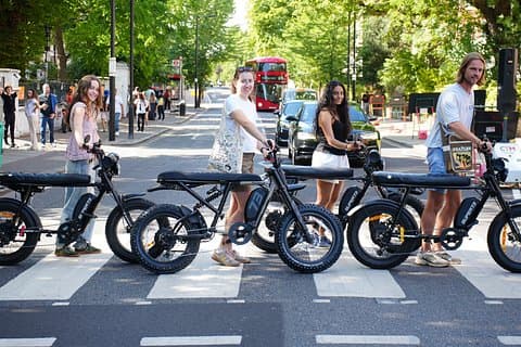 Beatles London E-Bike Tour with Abbey Road and Savile Row