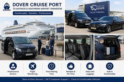 Dover Cruise Port To Gatwick & Heathrow Airport Transfers