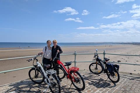 Edinburgh eBike City & Coast Tour | Small Group
