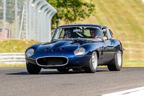 Jaguar E-Type in 6 Lap Experience at Blyton Park Lincoln