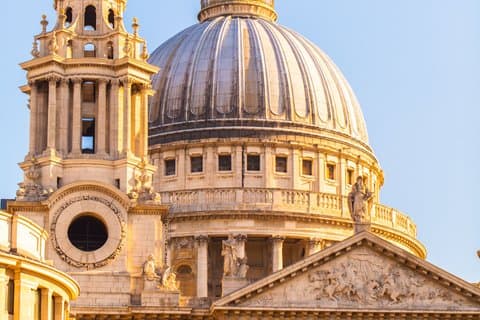 London: St. Paul's Cathedral & One-Way Thames Boat Ride