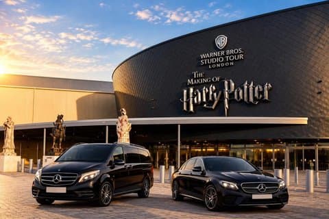 Round Trip Private Transport to Harry Potter Studio Tour