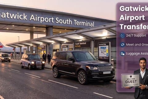 London Gatwick Airport Private Transfer Arrival or Departure