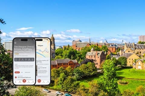 Self-Guided Podcast Tour Glasgow: Amplifiers and Sticky Floors