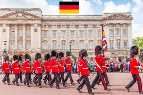 German Buckingham Palace and Changing of the Guard Walking Tour