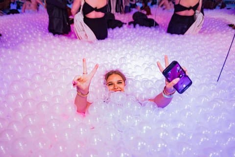 Ballie Ballerson Ball Pit and Cocktail Bar Experience in London