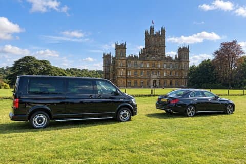 Southampton to London with a Stop at Highclere Castle