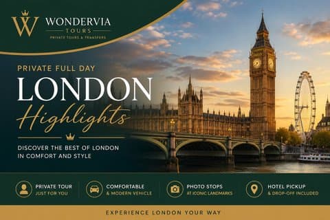 Private Full Day London Highlights Tour with Hotel Pickup