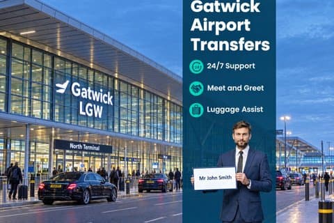 Gatwick Airport Taxi Private Transfer to or from London