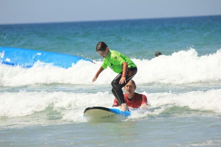 Private Family / Small-Group Surf Lesson (max. 4) in Newquay.