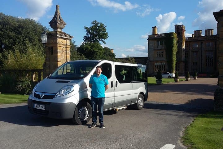One of our guides and his vehicle
