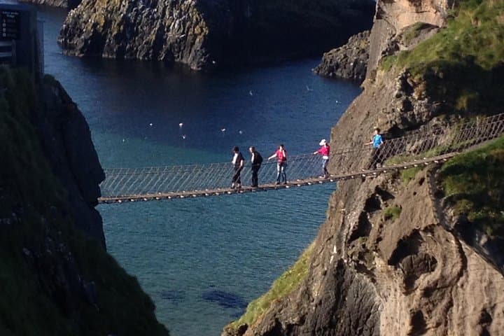 Carrick a Rede rope bridge
