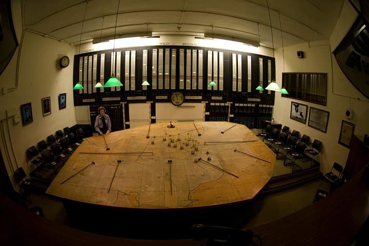Inside the WW2 Bunker