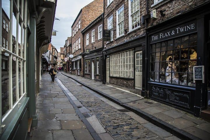 Weave through historic streets.