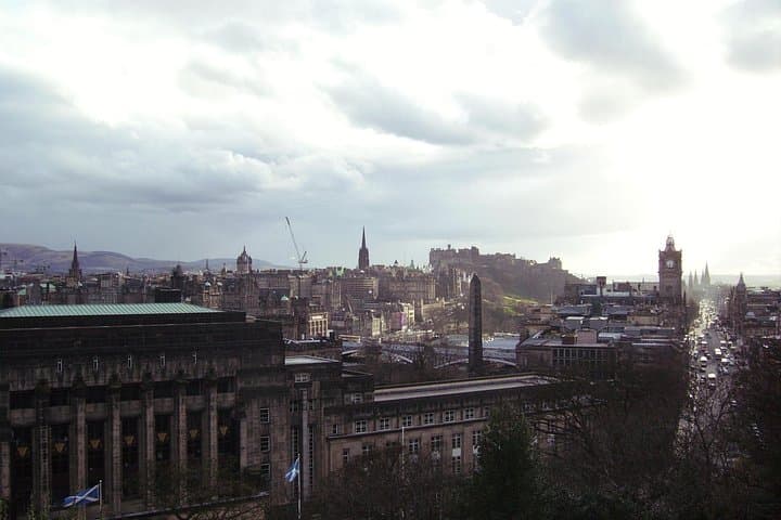 From one of the best vantage points in Edinburgh